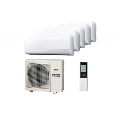 HITACHI RAK-18QXE x5 / RAM-90NP5E HITACHI RAK-18QXE x5 / RAM-90NP5E