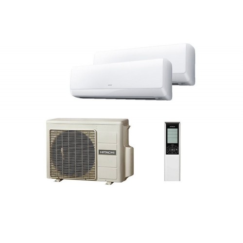 HITACHI RAK-25RXE x2 / RAM-40NP2E HITACHI RAK-25RXE x2 / RAM-40NP2E
