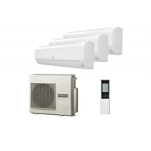 HITACHI RAK-25RPE x3 / RAM-53NP3E HITACHI RAK-25RPE x3 / RAM-53NP3E